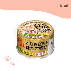CIAO 旨定罐21號-雞肉+干貝85G