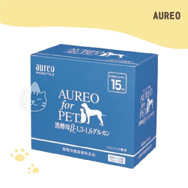 日本AUREO 寵物補助食品(黑酵母β-Glucan) 15ml30入