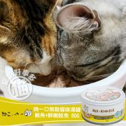 吶一口無榖貓咪湯罐 鮪魚嫩鮭魚 06