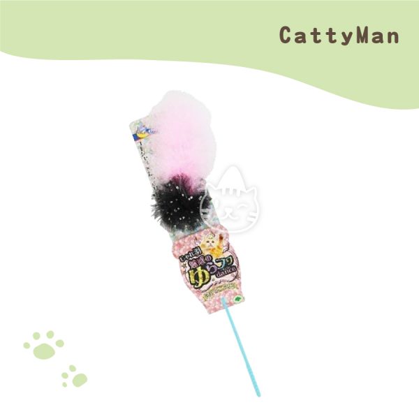 CattyMan 華麗律動逗貓棒 魅惑粉.