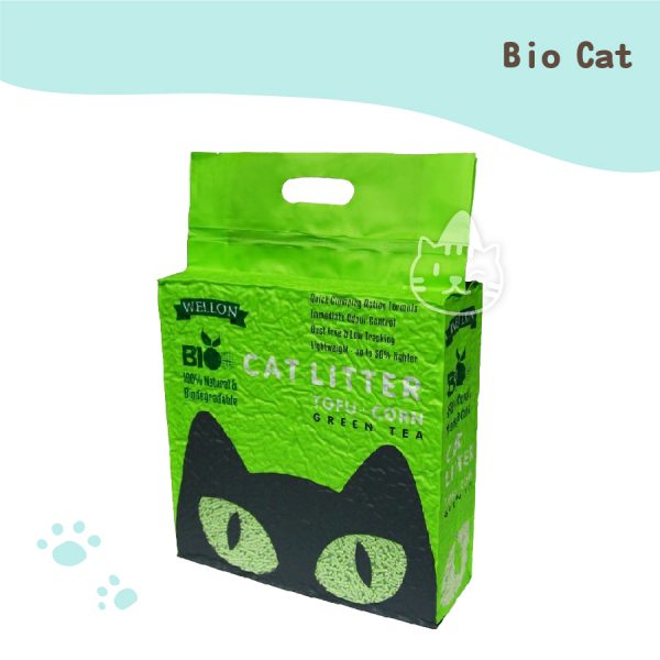 BIO 細顆粒2.0豆腐貓沙(綠茶) 6L