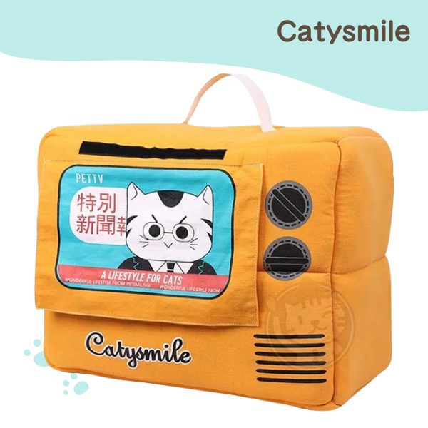 Catysmile TV直播貓窩(黃色)