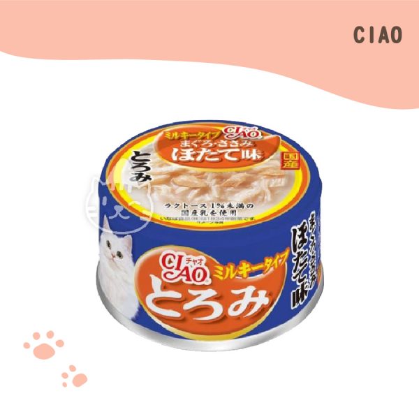 CIAO多樂米特濃湯罐 鮪魚+雞肉+干貝(A-111) 80g.