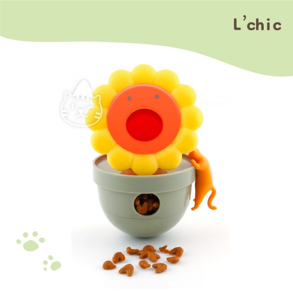 L’chic CA-TUMBLER 不倒翁漏食玩具(向日葵)