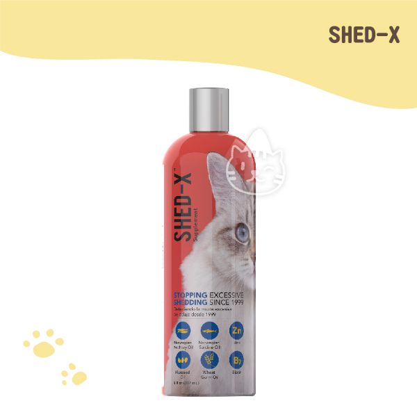 SHED-X 全方位魚油營養劑 貓咪版 8oz