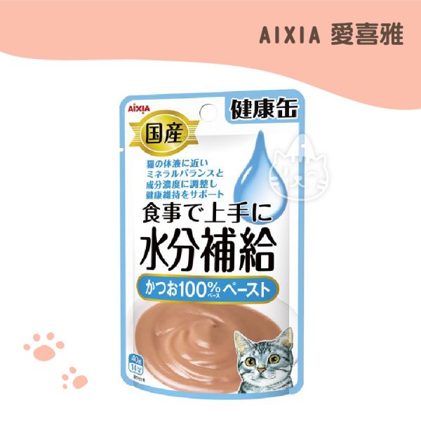 愛喜雅Aixia 水分補給軟包7號-鰹魚泥狀 40g