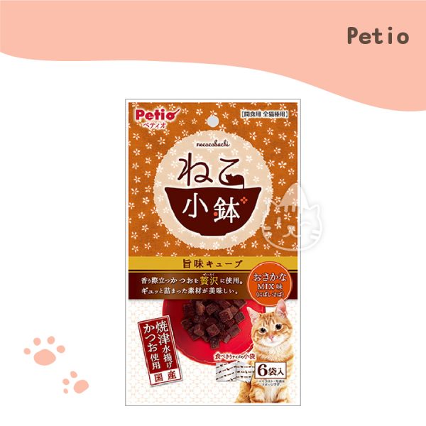 Petio小金本鮮魚塊 綜合海鮮 6袋入 Petio小金本鮮魚塊 綜合海鮮 6袋入