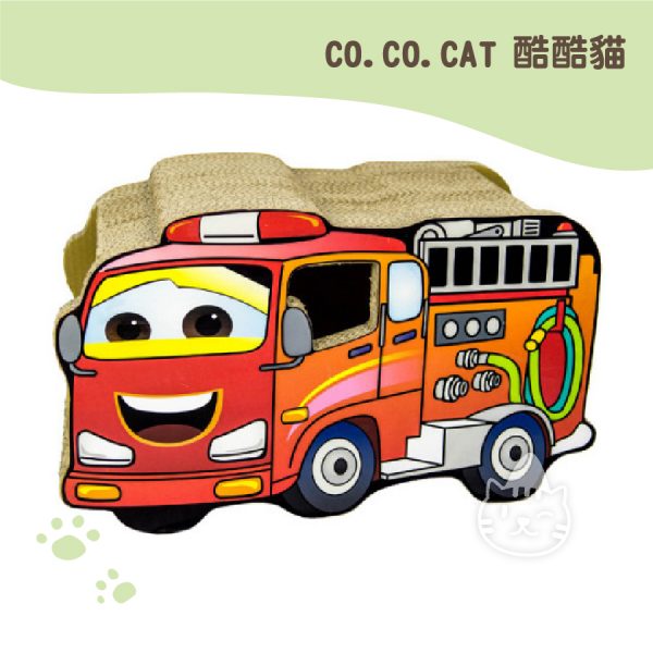 CO.CO.CAT酷酷貓 消防車貓抓版 CO.CO.CAT酷酷貓 消防車貓抓版