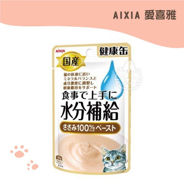 愛喜雅Aixia 水分補給軟包8號-雞泥狀 40g