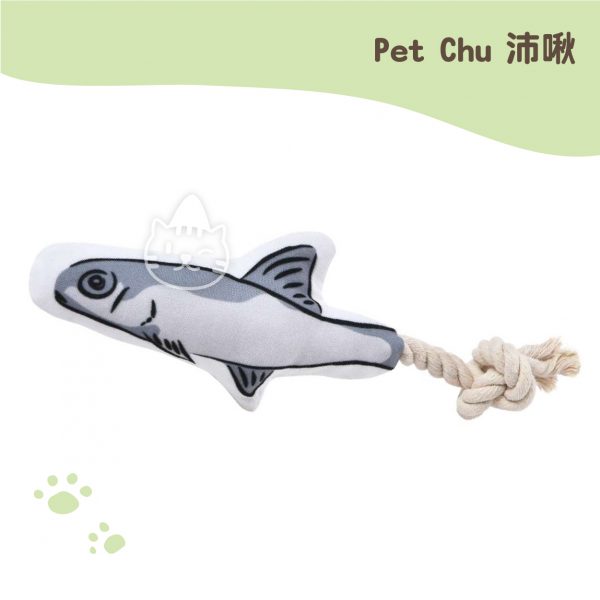 沛啾 結繩貓草玩具 香魚拉拉