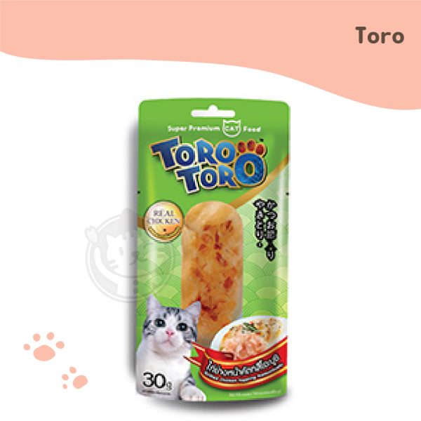 Toro 珍味烤雞柳條+柴魚片 30g
