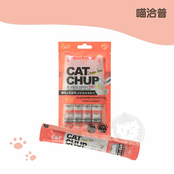 喵洽普 貓咪肉泥－雞肉＆蔓越莓 14gx4包