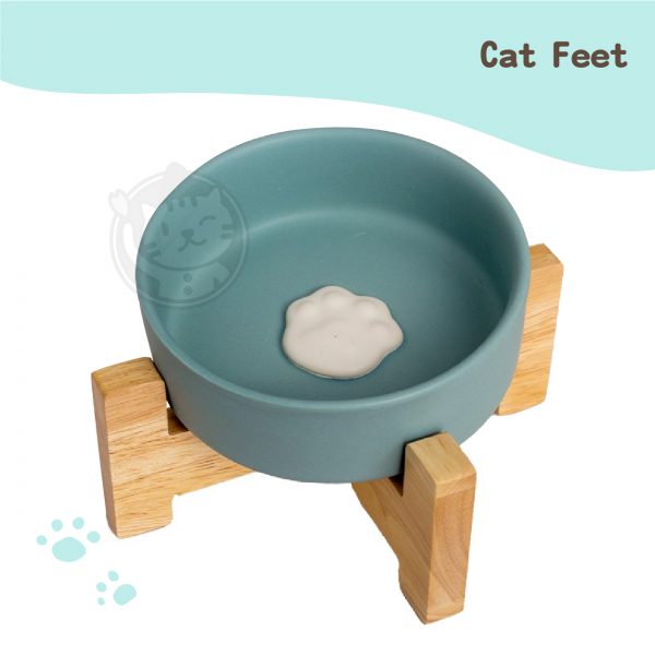 Cat Feet 腳ㄚ 單碗組(藍色)