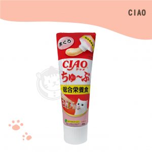 CIAO啾嚕肉泥膏-綜合營養食鮪魚口味 80g(CS-155)