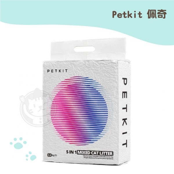 佩奇 5合1活性碳混合豆腐砂 7L(採新竹物流寄送)