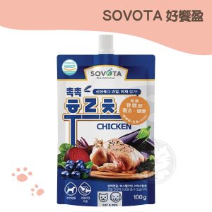 SOVOTA好饗盈 養生餐包 雞胸肉+蔬果(肉泥) 100g