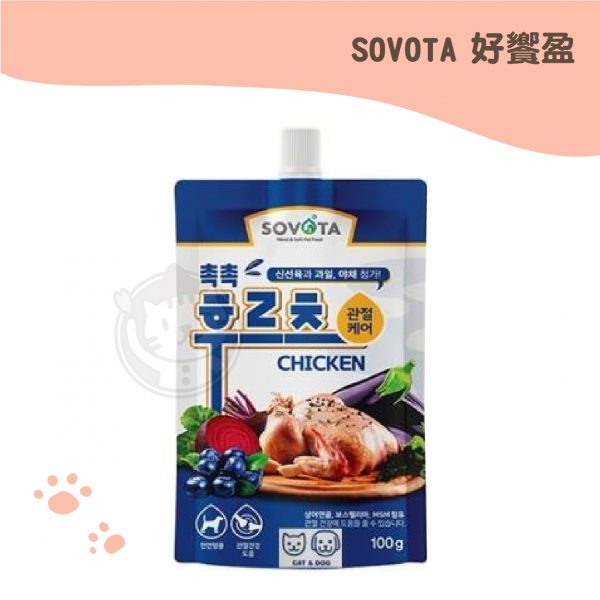 SOVOTA好饗盈 養生餐包 鴨胸肉+蔬果(純濃湯) 100g