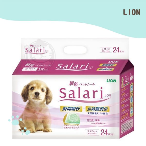 LION 瞬乾不回滲尿布墊 6044cm (24片入)