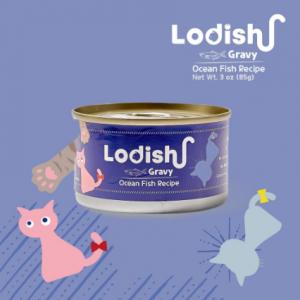 Lodish樂迪希全營養主食罐（肉汁）-慢燉海三鱻 85g