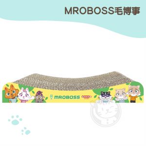 毛博事貓抓板-萌萌噠6220繽紛抓板(顏色隨機)