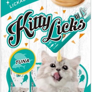 KittyLicks 甜甜貓肉泥-鮪魚口味 15g*4入
