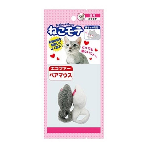 EARTH PET日本寵物星球-貓草小玩具(小雙鼠)