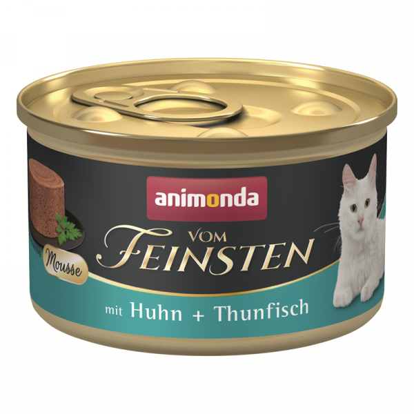 德國阿曼達ANIMONDA 慕斯主食罐-雞肉+鮪魚 85g