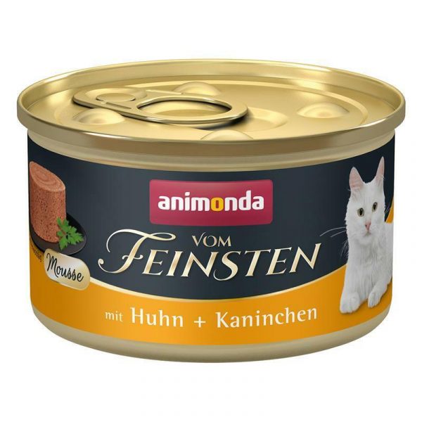 德國阿曼達ANIMONDA 慕斯主食罐-雞+兔 85g