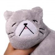 CattyMan貓靠枕-灰色貓 1入