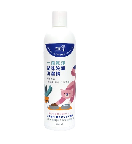 光能淨 貓咪碗盤洗潔精 300ml 光能淨 貓咪碗盤洗潔精 300ml