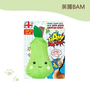 英國BAM特濃貓草玩具-梨子