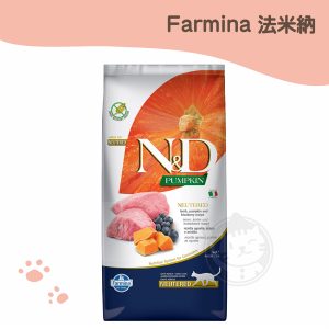 法米納 PC-6低卡結紮貓南瓜無穀糧-羊肉藍莓 5kg