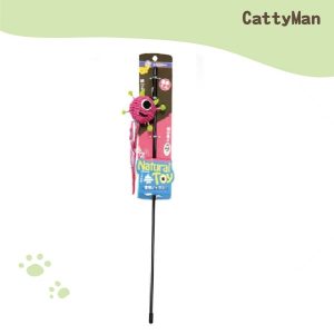 Cattyman 自然風怪物家族逗貓棒-長尾怪