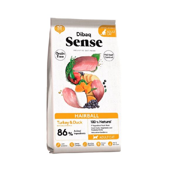 Sense森仕 WH86 化毛貓無榖火雞鴨肉 6kg