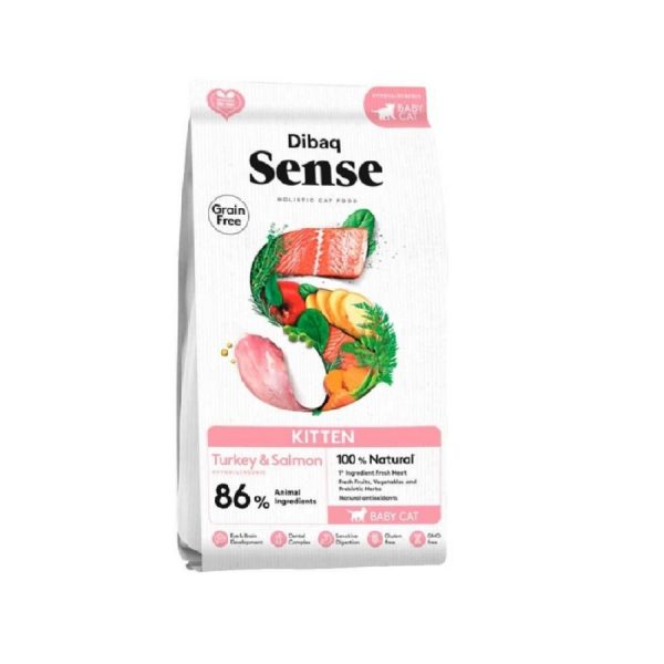 Sense森仕 WK86 幼貓無榖火雞鮭魚 6kg