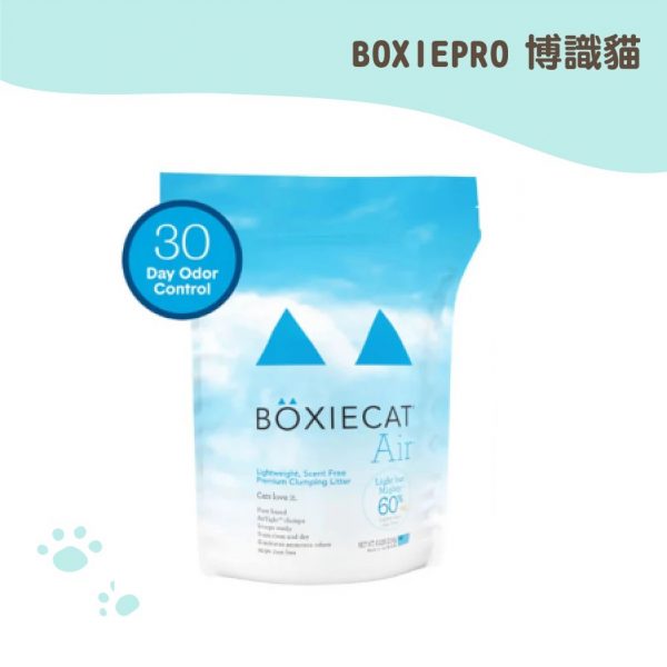 博識貓-黑淨黏土凝結貓砂益生菌-28磅