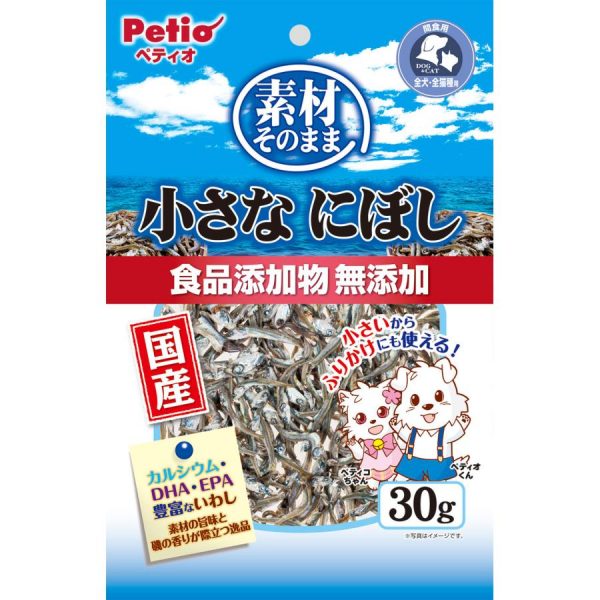 Petio 天然素材無添加小魚乾 30g