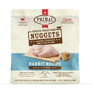 PRIMAL 派莫 凍乾主食磚-貓用兔肉 155g