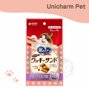 Unicharm Pet 銀湯匙三明治脆餅-鰹魚 24g