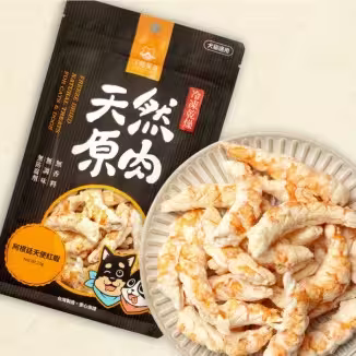 汪喵星球 冷凍乾燥小零嘴-阿根廷天使紅蝦 23g 汪喵星球 冷凍乾燥小零嘴-阿根廷天使紅蝦 23g