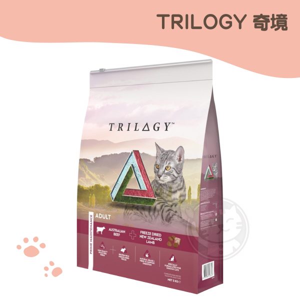 奇境 澳洲牛肉＋紐西蘭羊肺凍乾-無穀成貓糧