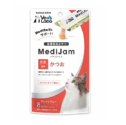 Vet’s Labo Medi低敏餵藥肉泥 貓用鰹魚 6g*8入 Vet’s Labo Medi低敏餵藥肉泥 貓用鰹魚 6g*8入