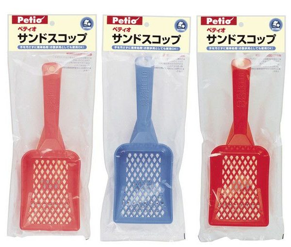 日本Petio 網格貓砂鏟(顏色隨機1入)
