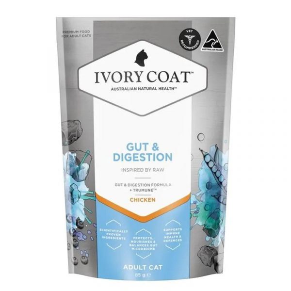 IVORY COAT 澳野 守護無穀主食成貓餐包-腸胃呵護配方 85g