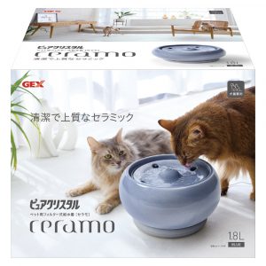GEX 全陶瓷時尚抗菌飲水器 （藍色）1.8L