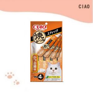 CIAO 寒天肉泥 鰹魚柴魚片 15g＊4入