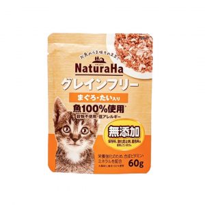 Sunrise NaturaHa喵樂事 無榖鮪魚＋鯛魚主食餐包 60g