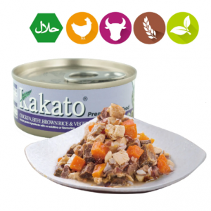 卡格餐食罐(雞、牛、糙米、蔬菜)KA703