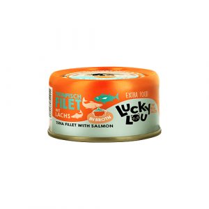 LUCKY LOU好運喵喵 鮪魚鮭魚鮮肉燉罐 70g