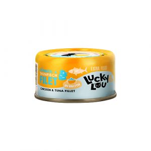 LUCKY LOU好運喵喵 嫩雞鮪魚鮮肉燉罐 70g